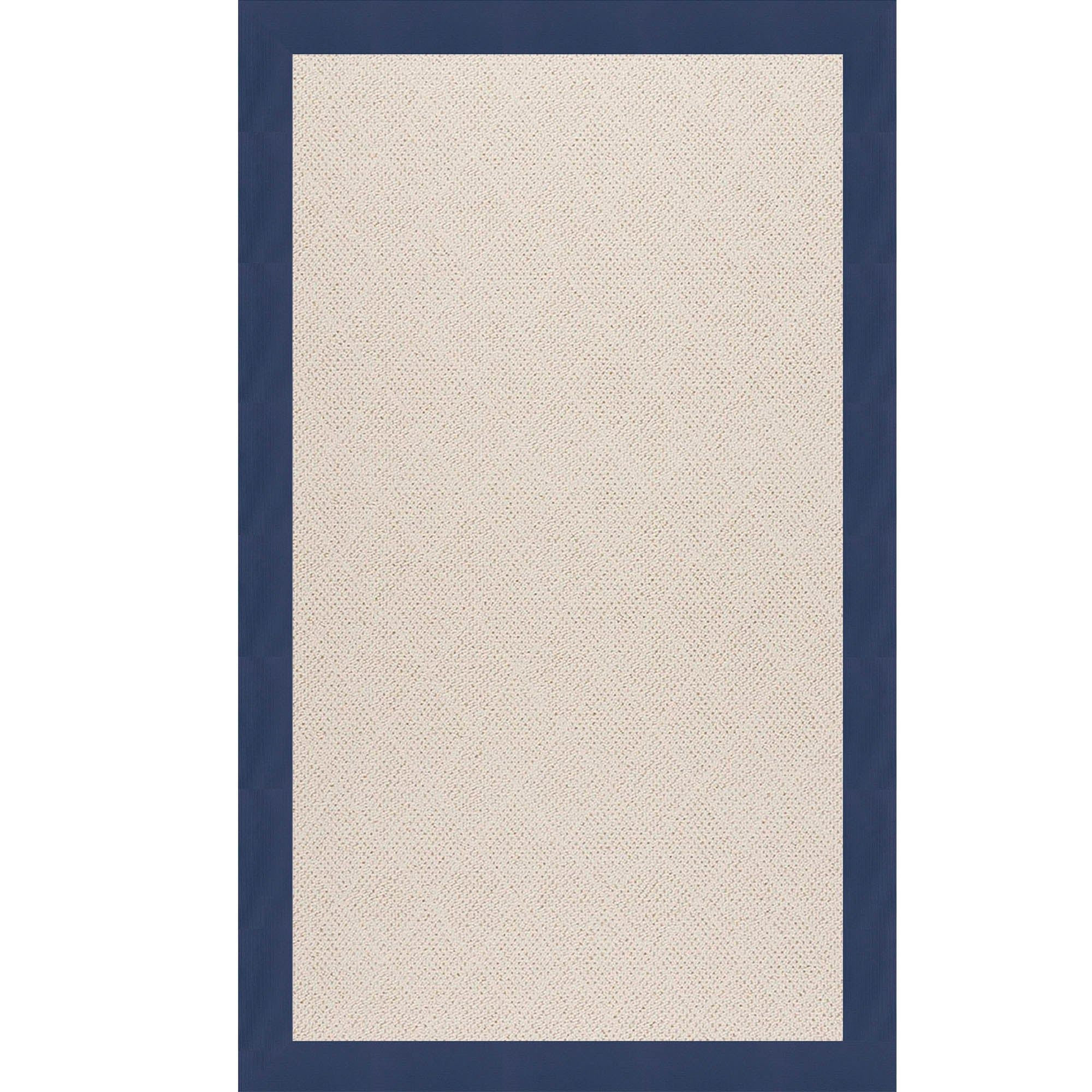 Creative Concepts-White Wicker Canvas Navy