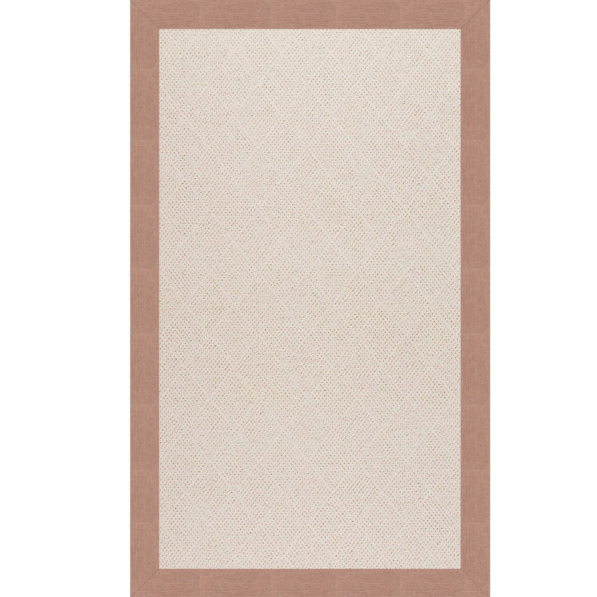 Zoe-White Wicker Dusty Rose