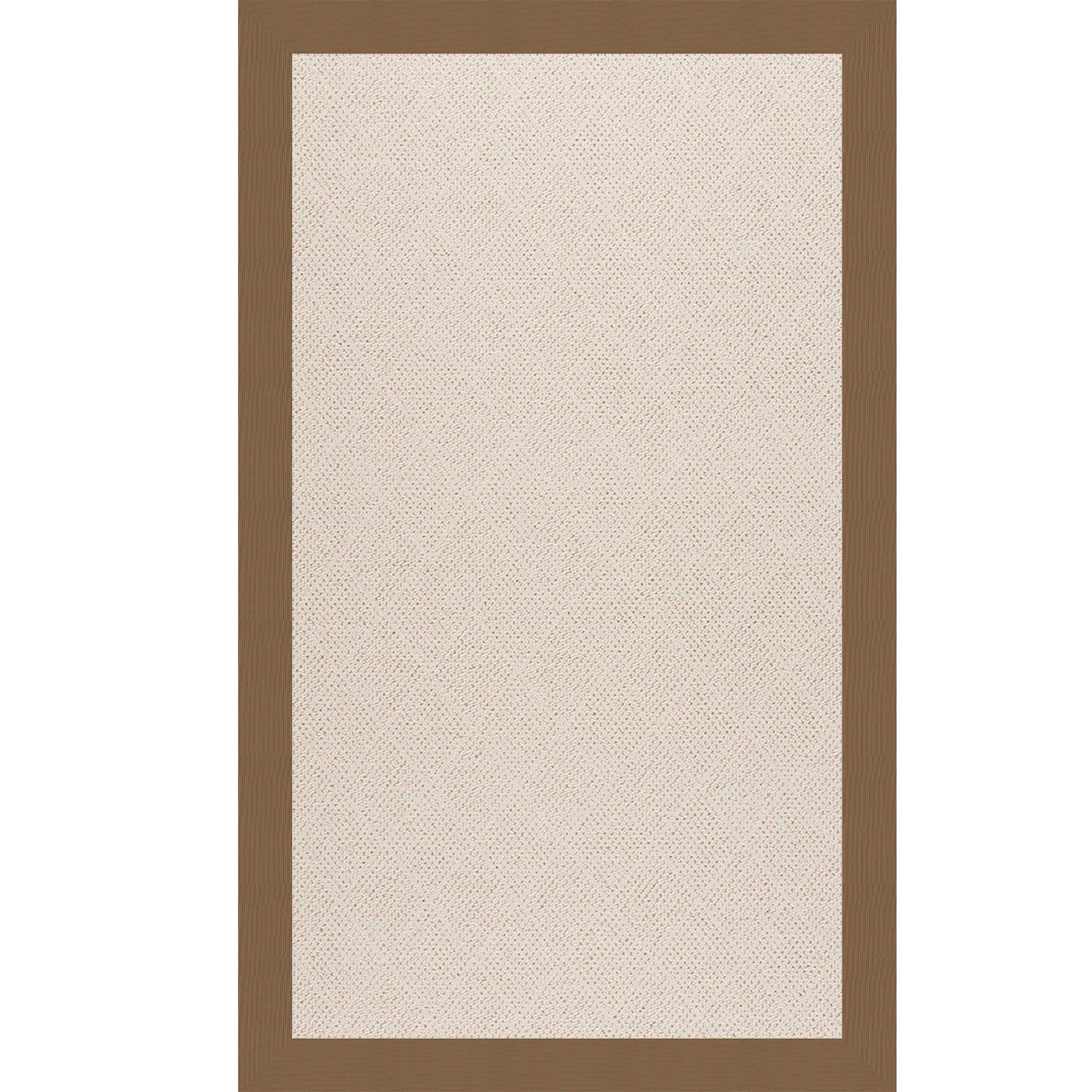 Creative Concepts-White Wicker Canvas Cocoa