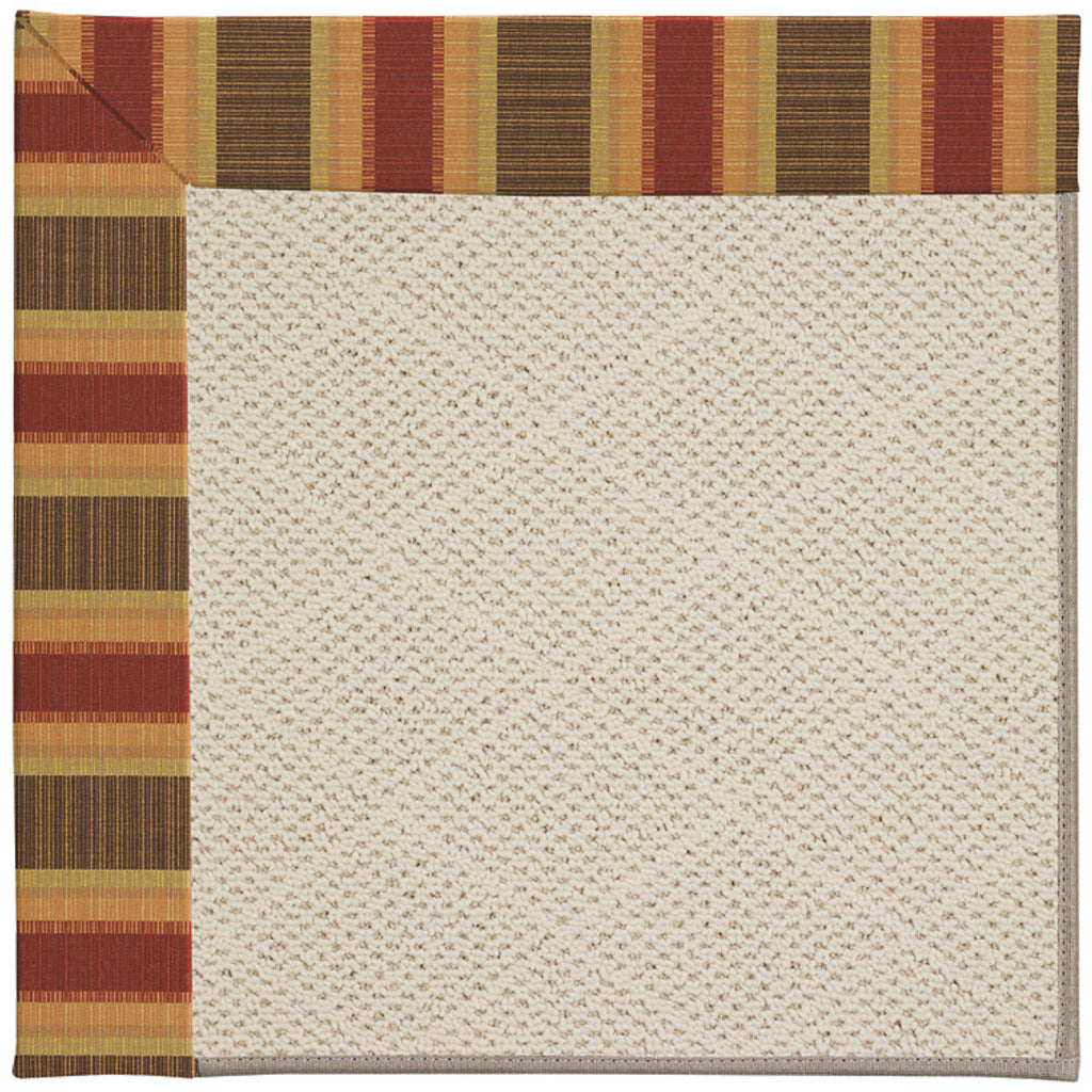 Zoe-White Wicker Saffron Multi