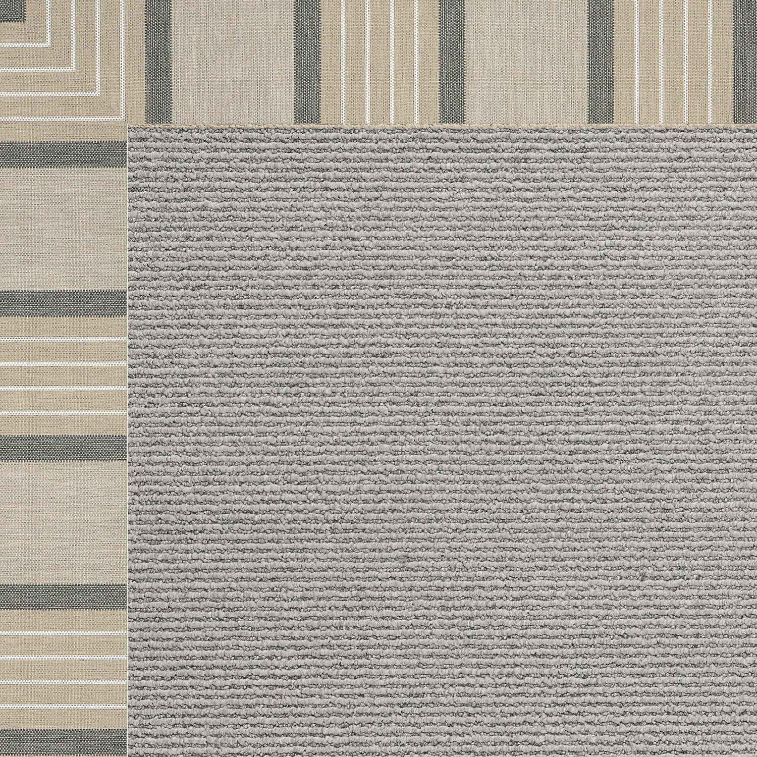 Zoe Platinum Sisal Beige Lt. Grey