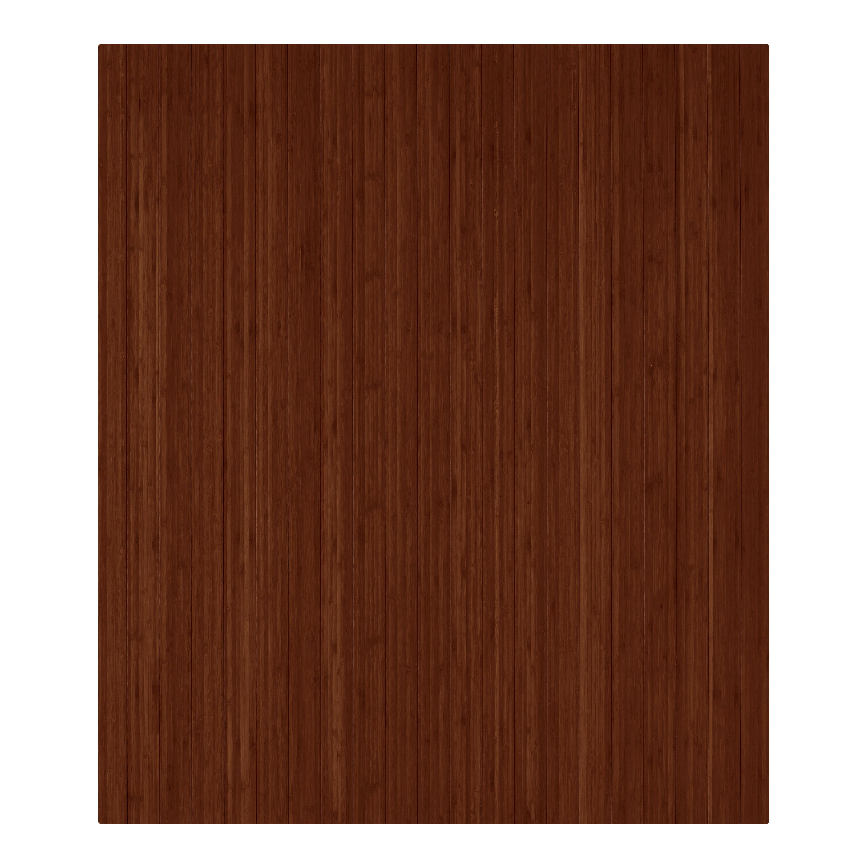Walnut Chair Mat Standard Bamboo