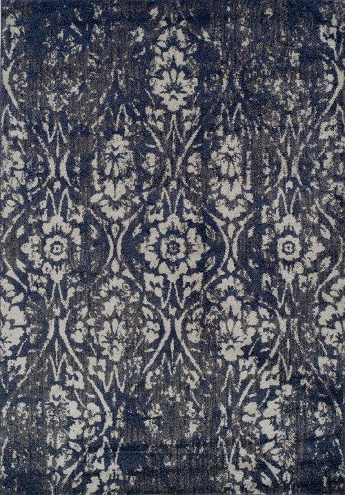 BLAIR VINTAGE DAMASK BLUE/SILVER