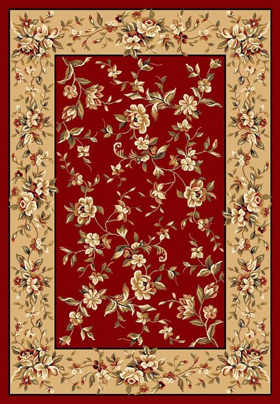 Cambridge 7337 Red/Beige Floral Delight