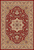 Cambridge 7326 Red/Beige Kashan Medallion