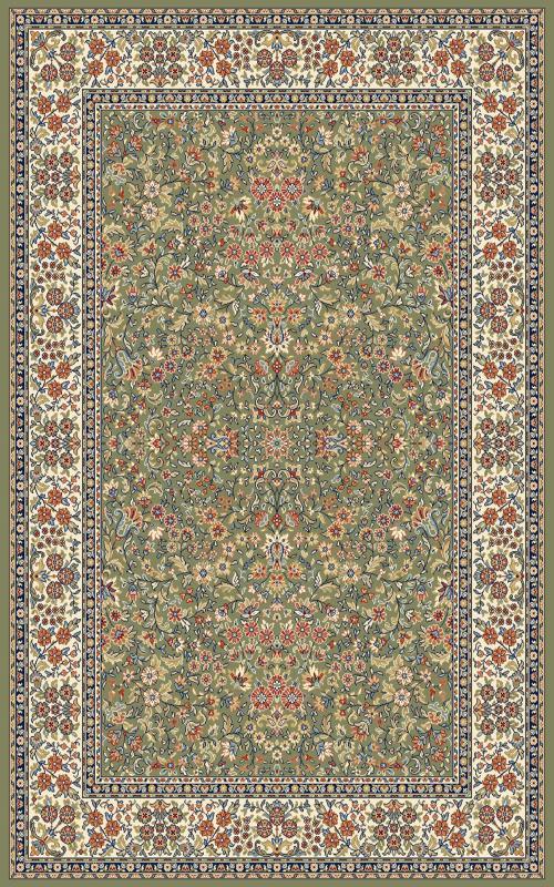 ANCIENT GARDEN 57078 GREEN/IVORY