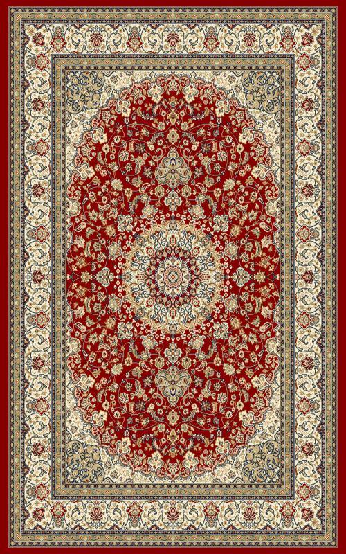 ANCIENT GARDEN 57119 RED/IVORY