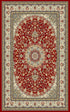 ANCIENT GARDEN 57119 RED/IVORY