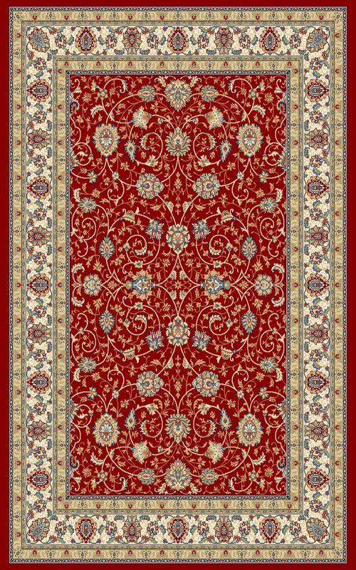 ANCIENT GARDEN 57120 RED/IVORY