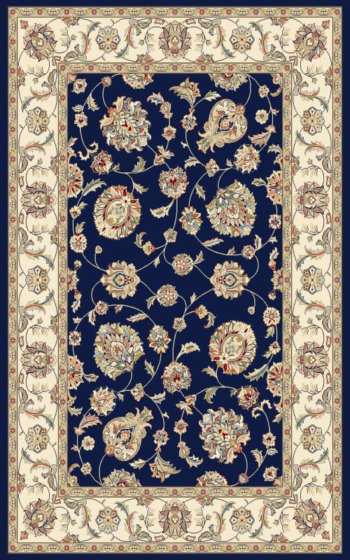 ANCIENT GARDEN 57365 BLUE/IVORY