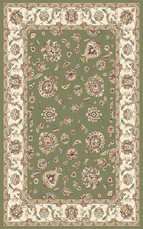 ANCIENT GARDEN 57365 GREEN/IVORY
