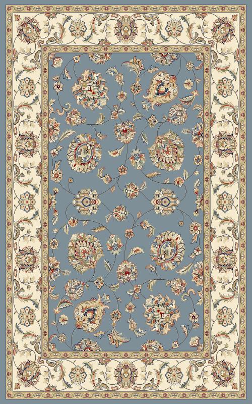 Ancient Garden 57365 Lt Blue/Ivory