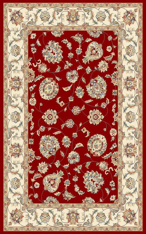 ANCIENT GARDEN 57365 RED/IVORY