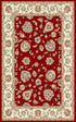 ANCIENT GARDEN 57365 RED/IVORY