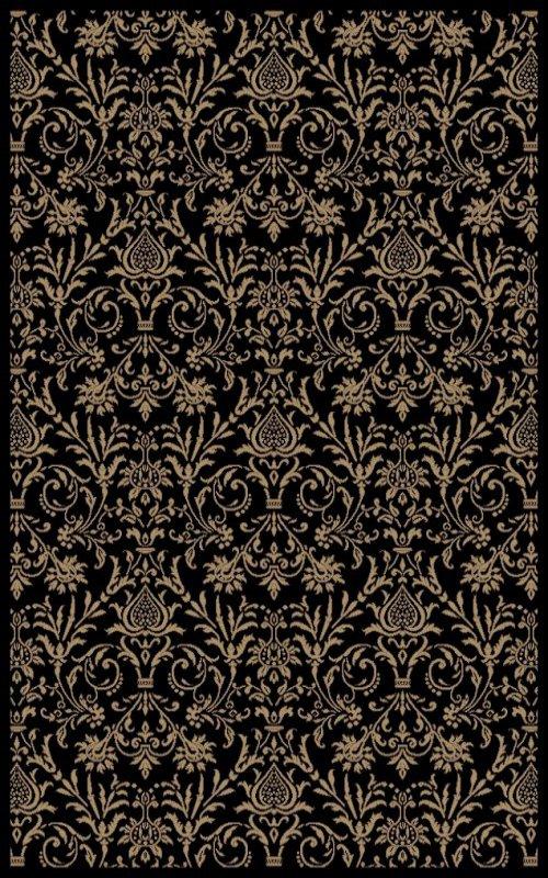 Jewel Damask Black