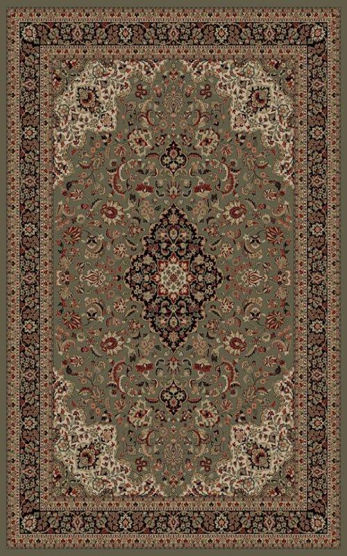 Persian Classics Medallion Kashan Green