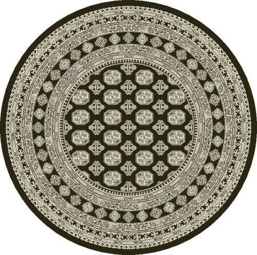 ANCIENT GARDEN 57102 CHARCOAL/SILVER