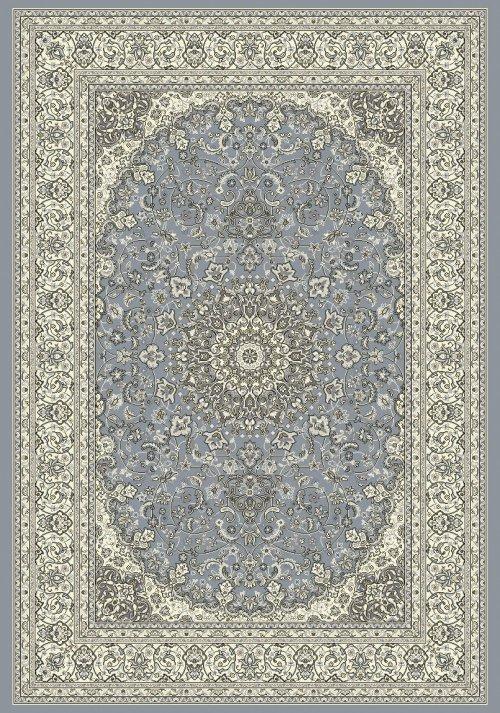 ANCIENT GARDEN 57119 STEEL BLUE/CREAM