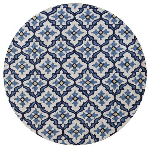 Harbor 4210 Ivory/Blue Mosaic
