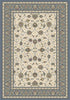 ANCIENT GARDEN 57120 IVORY/LIGHT BLUE