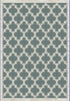 YAZD 2816 BLUE/IVORY
