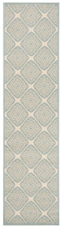 Linden LND132L CREAM / AQUA