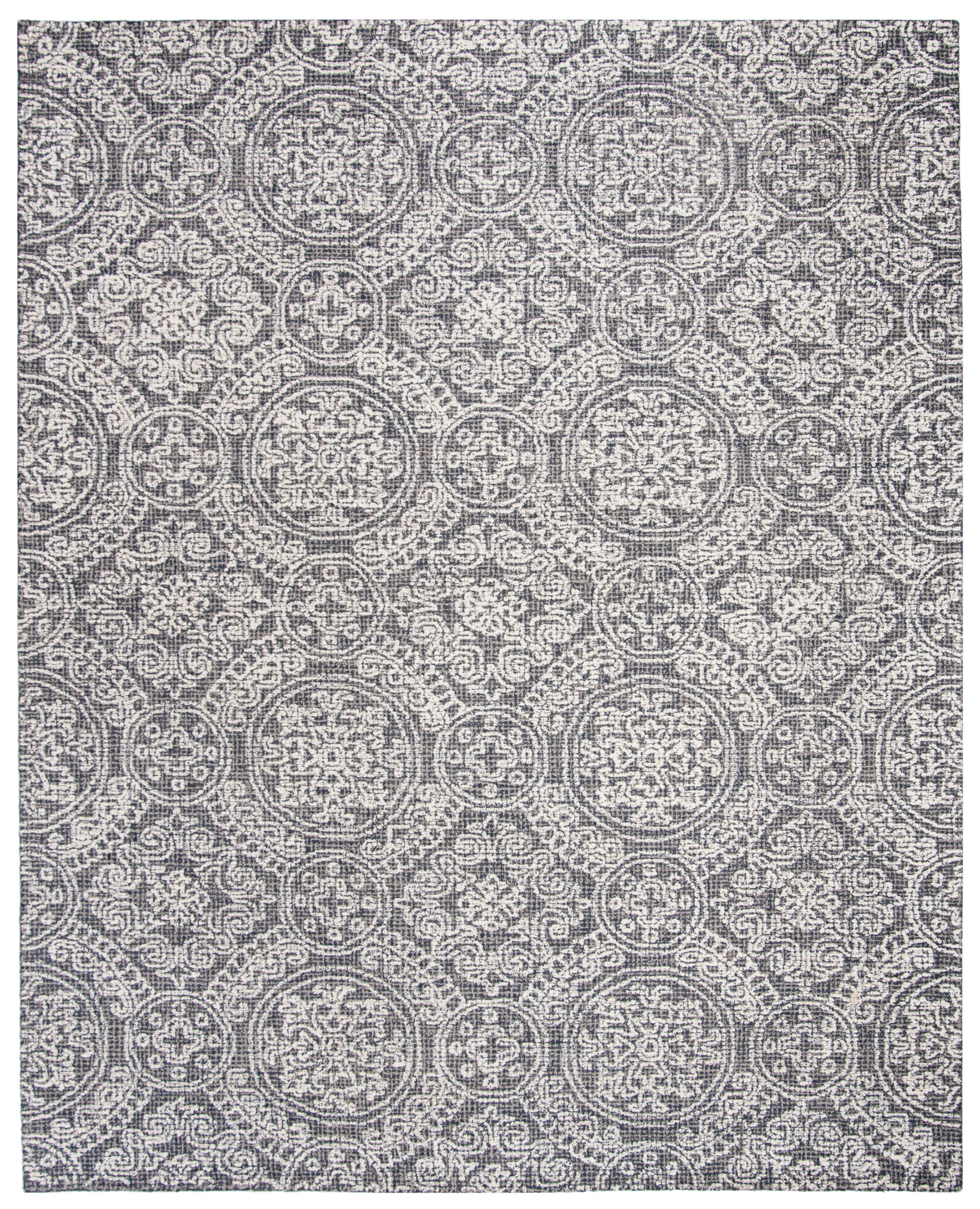 Abstract ABT522A GREY / IVORY