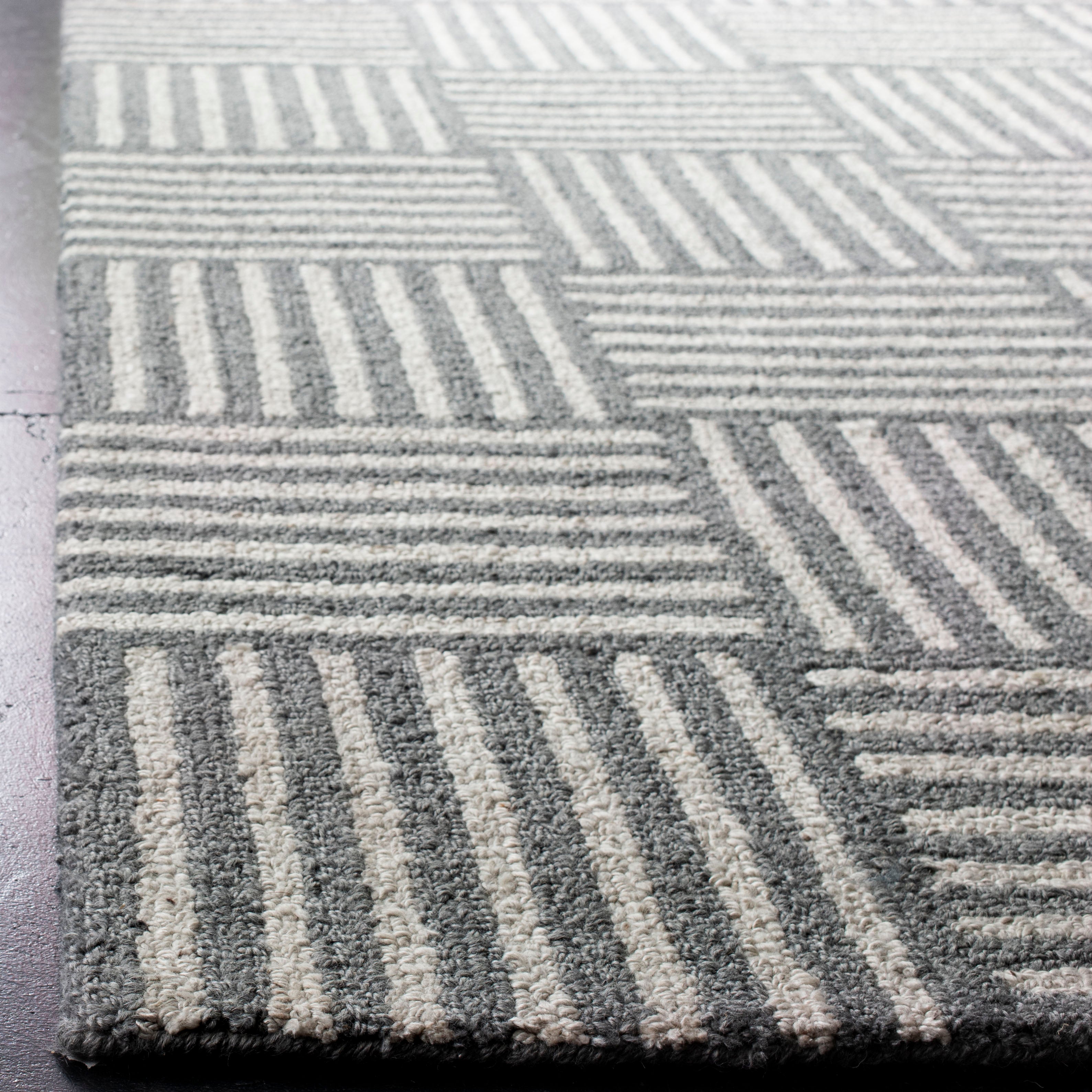 Abstract ABT602A IVORY / DARK GREY