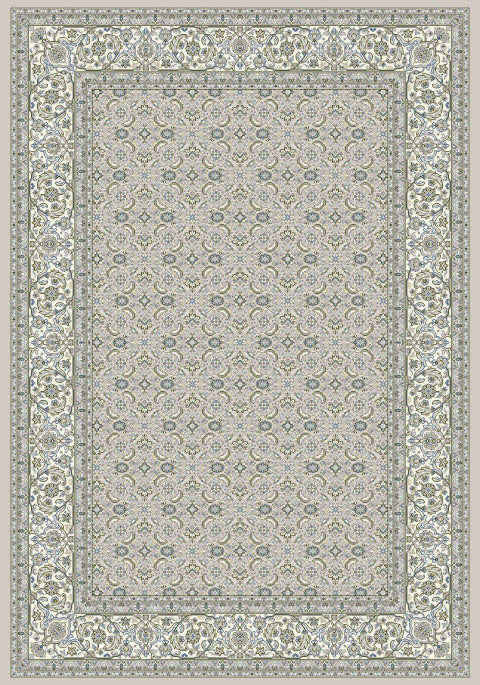 ANCIENT GARDEN 57011 SOFT GREY/CREAM