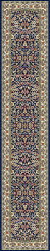 ANCIENT GARDEN 57078 BLUE/IVORY
