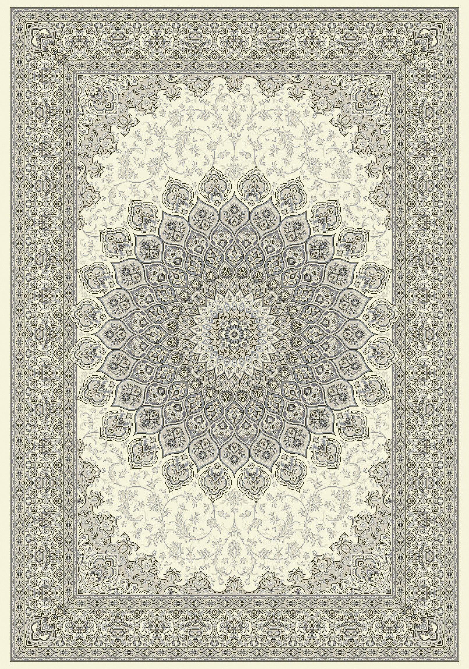 ANCIENT GARDEN 57090 CREAM/GREY