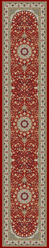 ANCIENT GARDEN 57119 RED/IVORY
