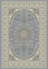 ANCIENT GARDEN 57119 STEEL BLUE/CREAM