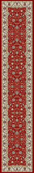 ANCIENT GARDEN 57120 RED/IVORY