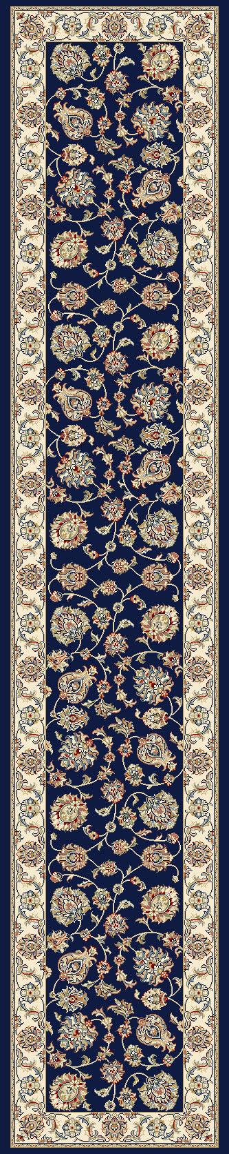 ANCIENT GARDEN 57365 BLUE/IVORY