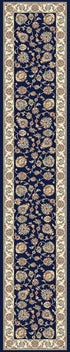 ANCIENT GARDEN 57365 BLUE/IVORY