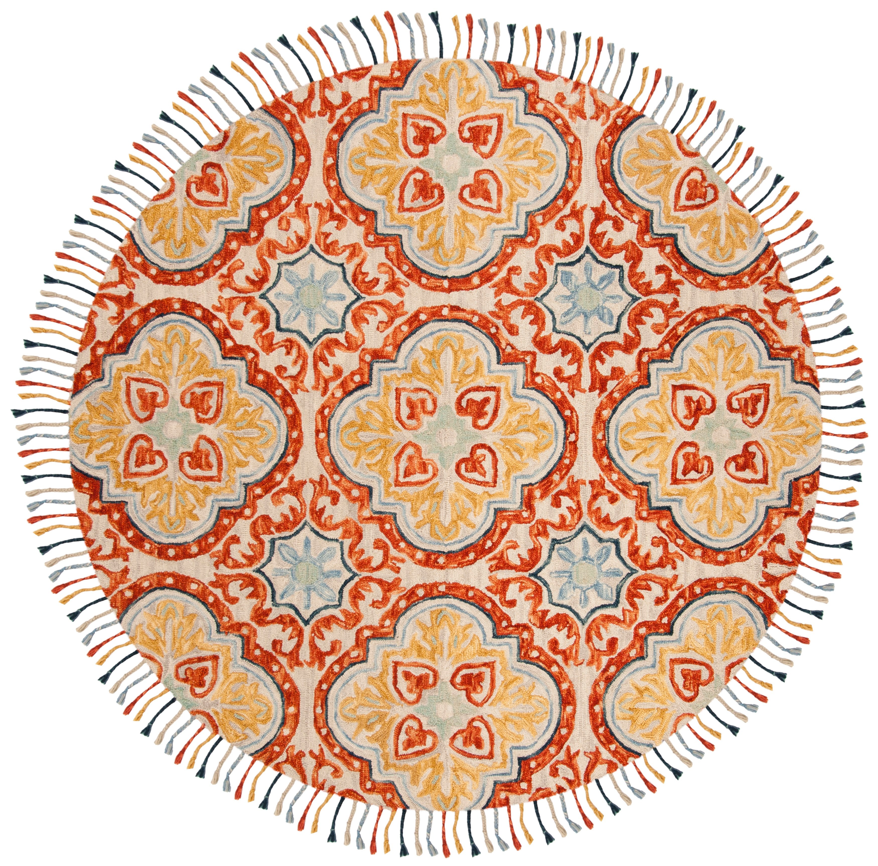 Aspen APN217A BEIGE / RUST