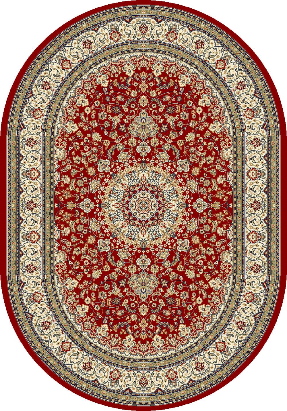 ANCIENT GARDEN 57119 RED/IVORY
