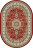 ANCIENT GARDEN 57119 RED/IVORY