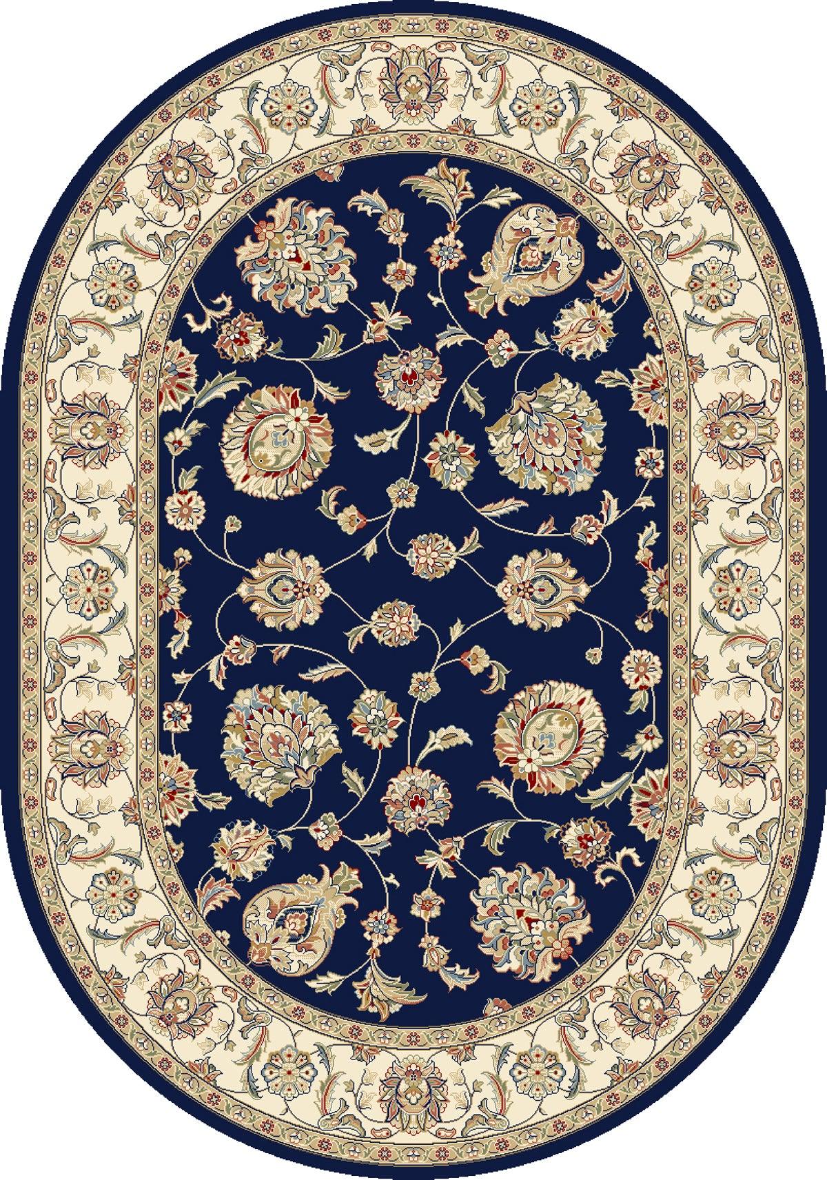 ANCIENT GARDEN 57365 BLUE/IVORY