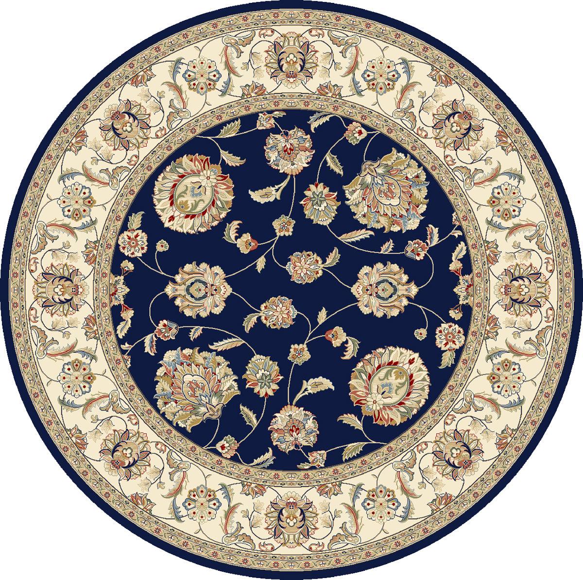 ANCIENT GARDEN 57365 BLUE/IVORY