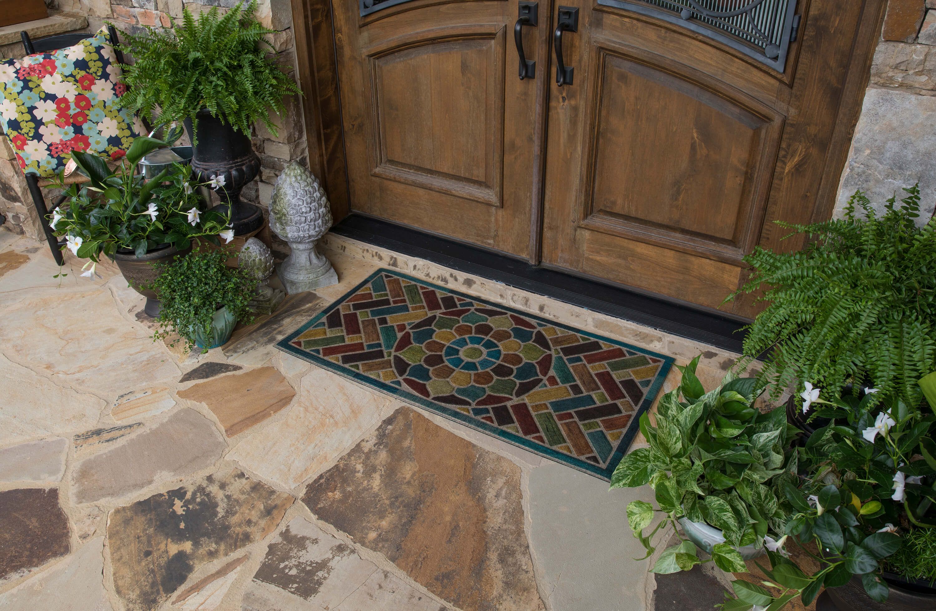 Woodblock Garden Chestnut