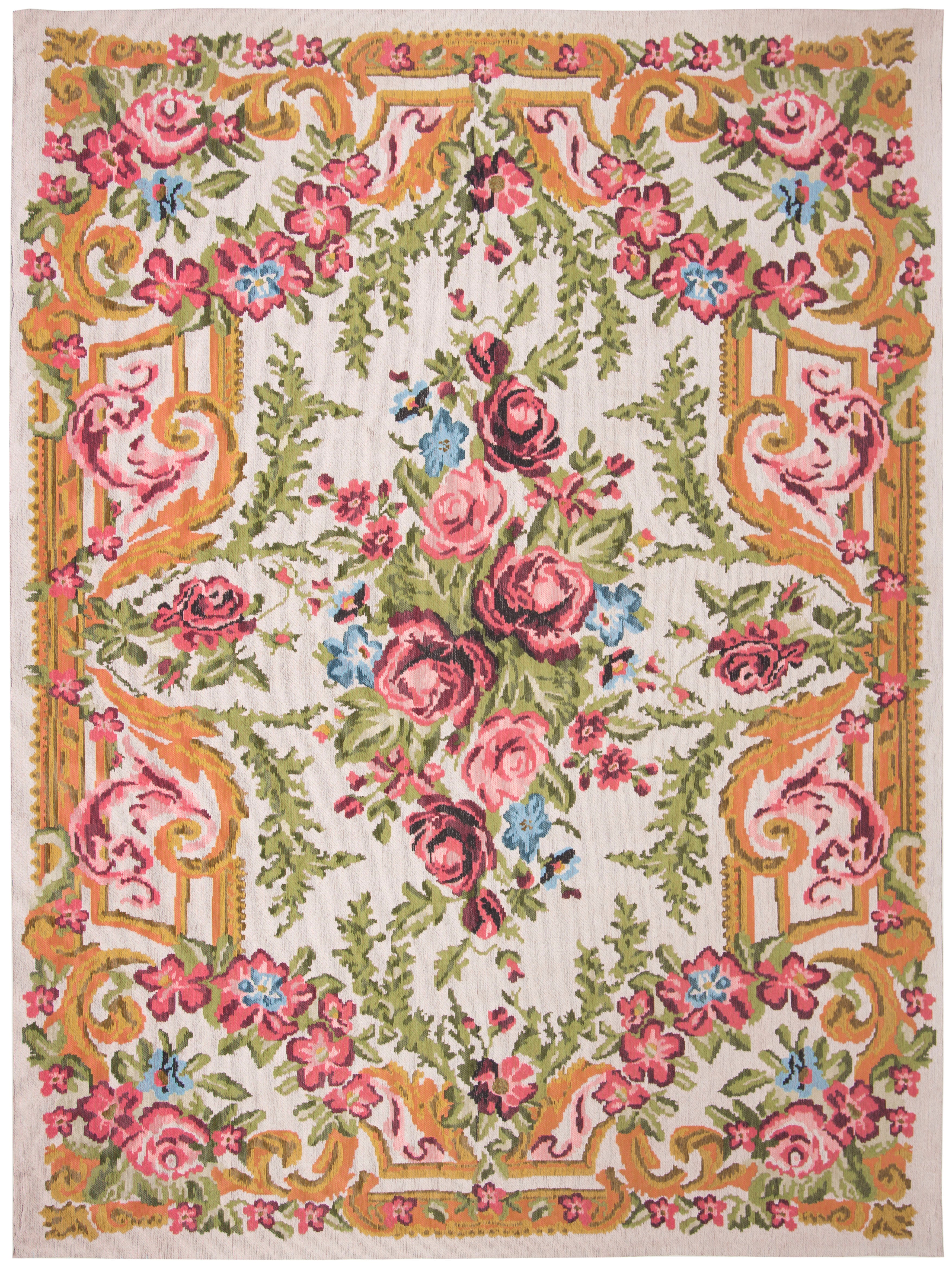 Clv-Classic Vintage CLV112A Ivory / Rose