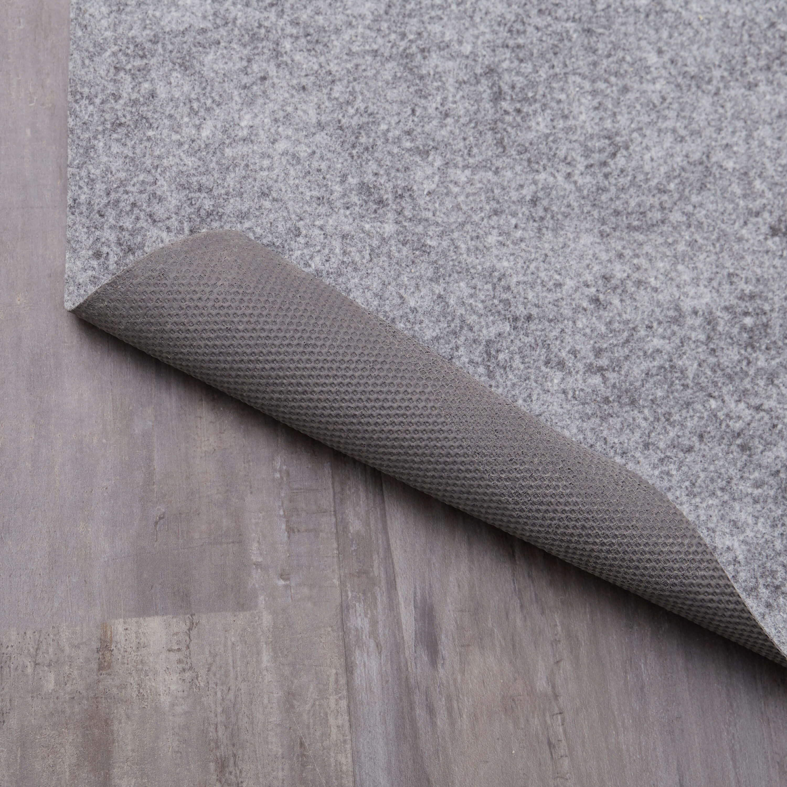 Dual Surface Thin Lock Rug Pad Grey
