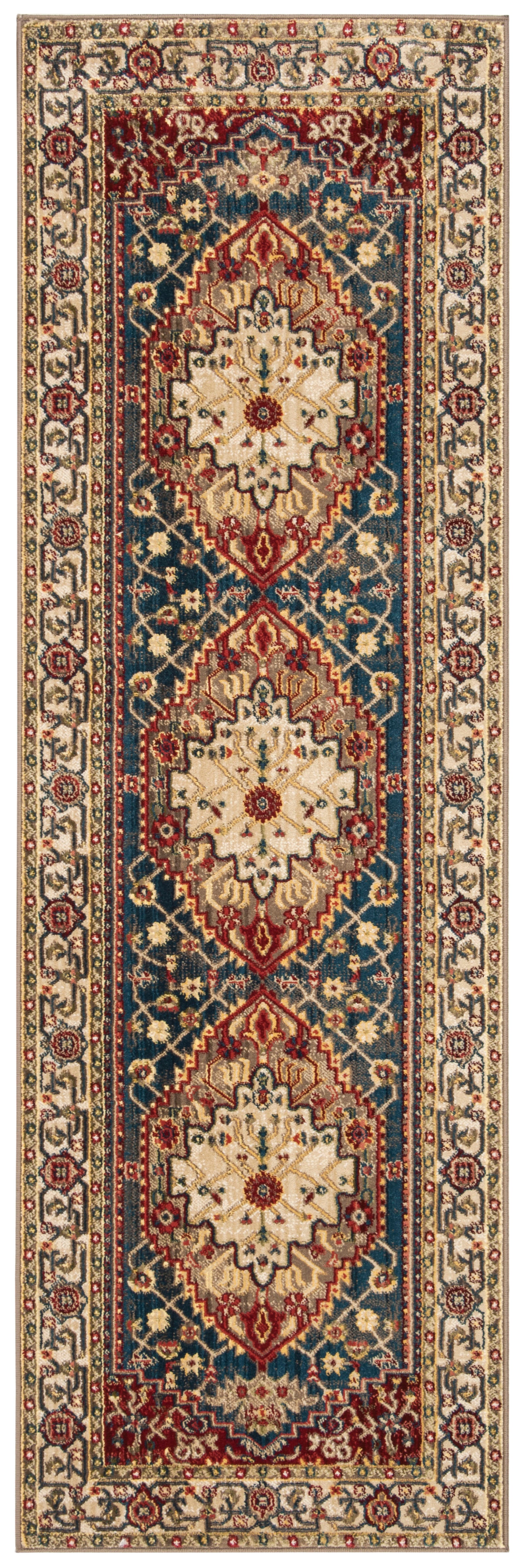 Kashan KSN306A Ivory / Blue