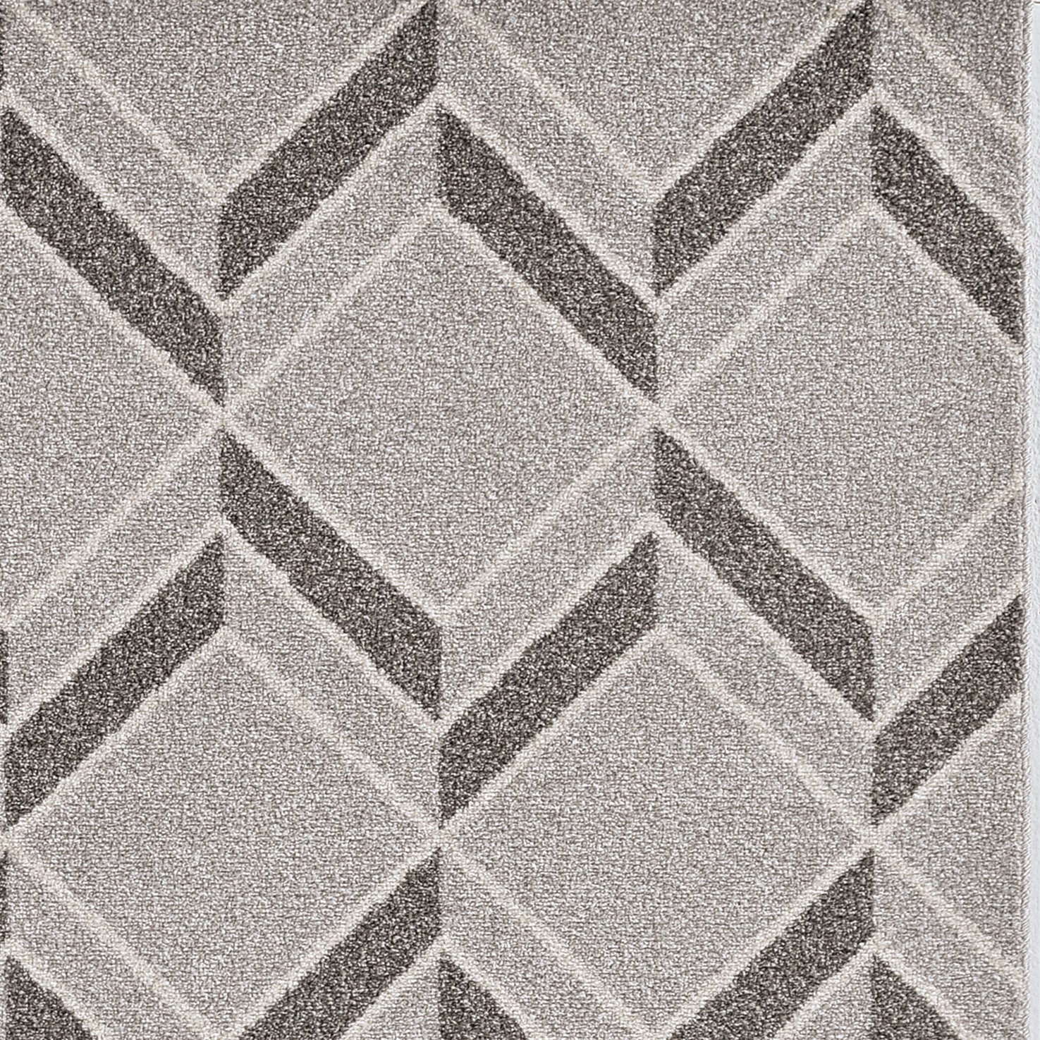 Lucia 2772 Grey Herringbone
