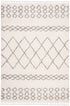 Moroccan Fringe Shag 300 MFG343A Ivory / Grey