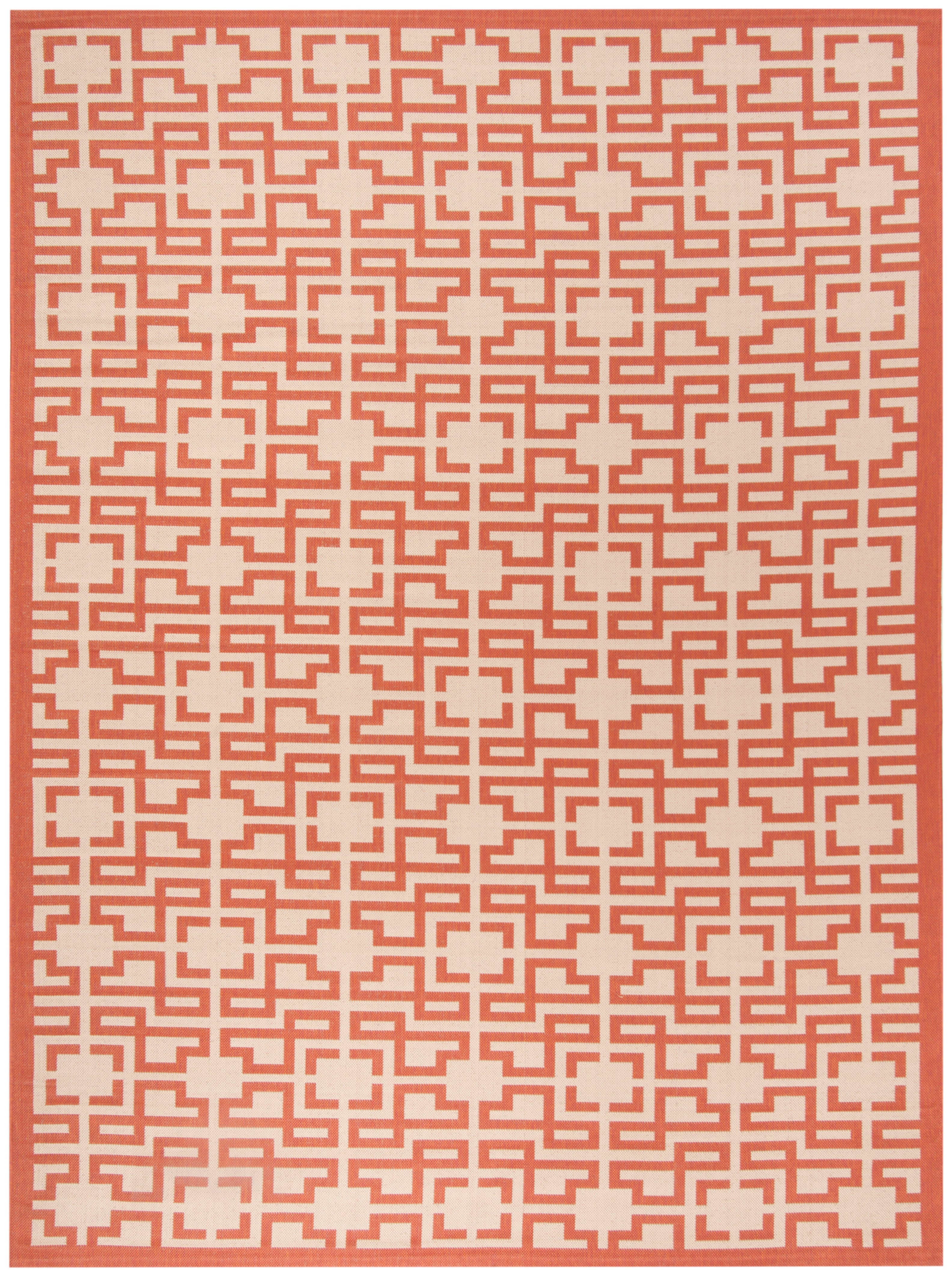 Martha Stewart MSR4281 Beige / Terracotta