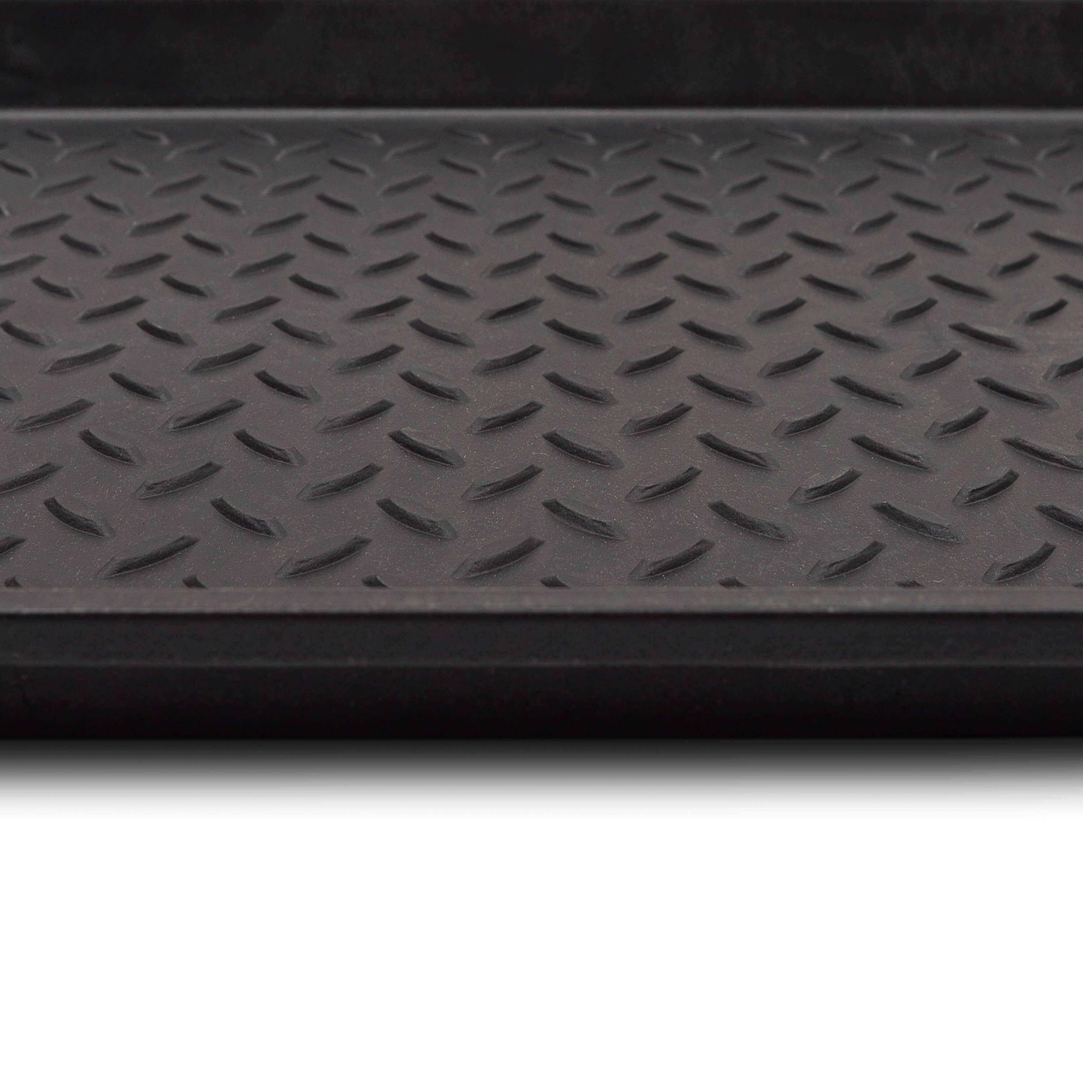 Diamond Boot Tray Black