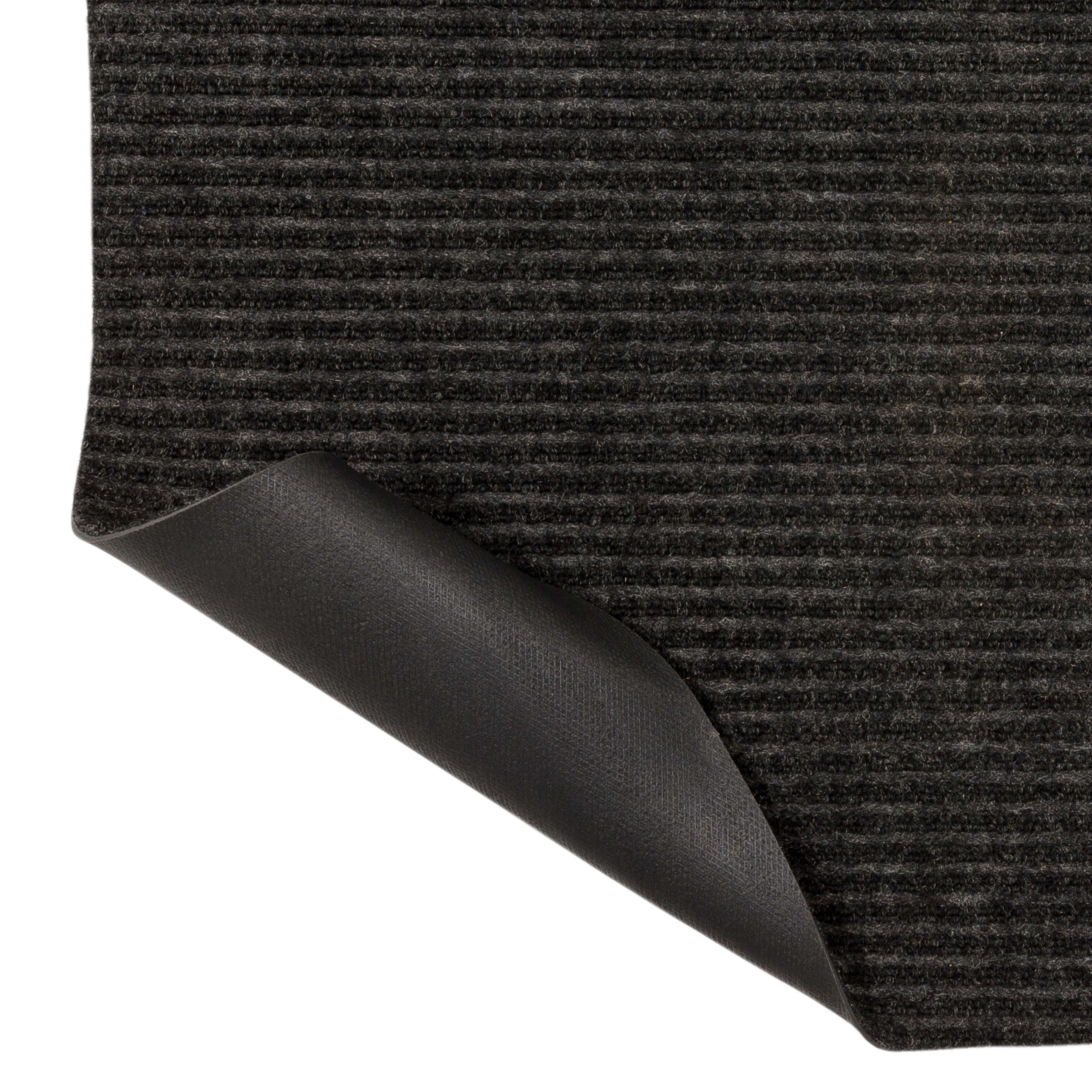 Ribbed Utility Mat Charcoal
